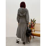 ワンポイントロゴショートパーカー【セットアップ着用可能】 | EVRIS | 詳細画像19 