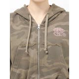 ワンポイントロゴショートパーカー【セットアップ着用可能】 | EVRIS | 詳細画像32 