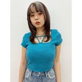 デコルテデザインショートトップス | EVRIS | 詳細画像17 