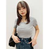 BASICシンプルショートTシャツ | EVRIS | 詳細画像10