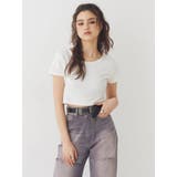 BASICシンプルショートTシャツ | EVRIS | 詳細画像2