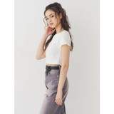 BASICシンプルショートTシャツ | EVRIS | 詳細画像3