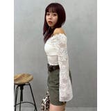 スカラップオフショルレーストップス | EVRIS | 詳細画像19 