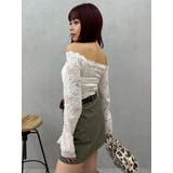 スカラップオフショルレーストップス | EVRIS | 詳細画像20 