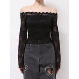 スカラップオフショルレーストップス | EVRIS | 詳細画像25 