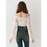 スカラップオフショルレーストップス | EVRIS | 詳細画像3 