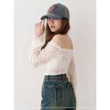 スカラップオフショルレーストップス | EVRIS | 詳細画像7 