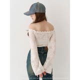 スカラップオフショルレーストップス | EVRIS | 詳細画像8 