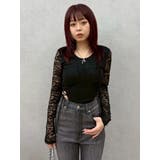 レースアップボディースーツ | EVRIS | 詳細画像36