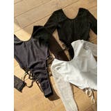 レースアップボディースーツ | EVRIS | 詳細画像48