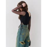 レースアップボディースーツ | EVRIS | 詳細画像6