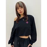 ワンショルダースウェットトップス | EVRIS | 詳細画像24