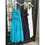 バックリボンティアードキャミロングワンピース | EVRIS | 詳細画像36 
