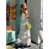 レースフリルロングジレ | EVRIS | 詳細画像16 