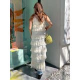 レースフリルロングジレ | EVRIS | 詳細画像17 