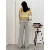 グラフィックデザインワイドパンツ | EVRIS | 詳細画像12 