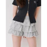 グレー | スウェットフリルショートパンツ | EVRIS