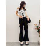 ビジューカッティングスウェットフレアパンツ | EVRIS | 詳細画像13 