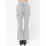 ビジューカッティングスウェットフレアパンツ | EVRIS | 詳細画像15 