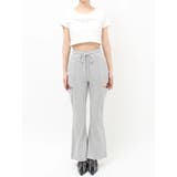 ビジューカッティングスウェットフレアパンツ | EVRIS | 詳細画像22 