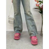 【厚底】フリンジズタッズサンダル | EVRIS | 詳細画像12