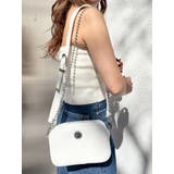 ホワイト | ボールチェーンショルダーBAG | EVRIS