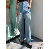 ビジューワイドデニムパンツ | EVRIS | 詳細画像12 