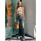 ビジューワイドデニムパンツ | EVRIS | 詳細画像28 