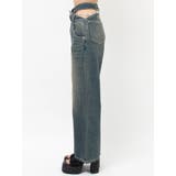 ビジューワイドデニムパンツ | EVRIS | 詳細画像34 