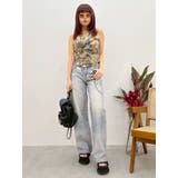 フェイクグラフィックワイドパンツ | EVRIS | 詳細画像12 