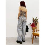 フェイクグラフィックワイドパンツ | EVRIS | 詳細画像13 