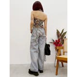 フェイクグラフィックワイドパンツ | EVRIS | 詳細画像14 