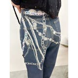 フェイクグラフィックワイドパンツ | EVRIS | 詳細画像15 