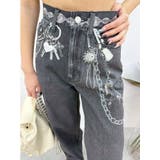 フェイクグラフィックワイドパンツ | EVRIS | 詳細画像22 