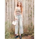 フェイクグラフィックワイドパンツ | EVRIS | 詳細画像8 