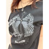 モチーフワンショルダーグラフィックトップス | EVRIS | 詳細画像35 