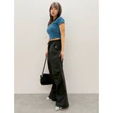 ネックレスフレンチスリーブショートトップス | EVRIS | 詳細画像18 