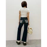 ネックレスフレンチスリーブショートトップス | EVRIS | 詳細画像24 