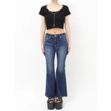 ネックレスフレンチスリーブショートトップス | EVRIS | 詳細画像38 