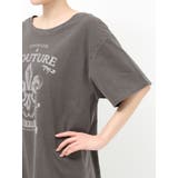 【TVで紹介！】ワンショルグラフィックピグメントＴシャツ | EVRIS | 詳細画像46 