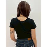 レタリングシンプルショートTシャツ 半袖 夏服 | EVRIS | 詳細画像12