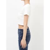 レタリングシンプルショートTシャツ 半袖 夏服 | EVRIS | 詳細画像34