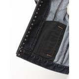 クロスモチーフスタッズデニムブルゾン【セットアップ着用可能】 | EVRIS | 詳細画像43