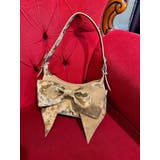 ブラウン | RIBBONハンドBAG | EVRIS