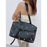 スタッズモチーフBIGショルダーBAG | EVRIS | 詳細画像5
