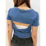 バックオープンクロップドTシャツ | EVRIS | 詳細画像16