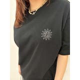 ラインストーングラフィック BIG Tシャツ | EVRIS | 詳細画像17