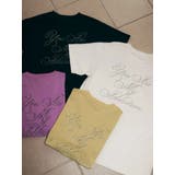 ラインストーングラフィック BIG Tシャツ | EVRIS | 詳細画像46