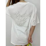 ラインストーングラフィック BIG Tシャツ | EVRIS | 詳細画像8