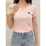 ドットSUNNYショートTシャツ | EVRIS | 詳細画像1 
